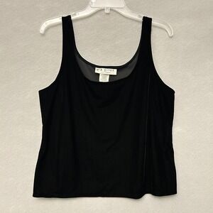 VTG Velvet Tank Top Women's XL 90s Y2K Whimsigoth Dark Romantic Event Cocktail